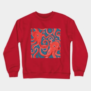 Dancing octopuses Crewneck Sweatshirt